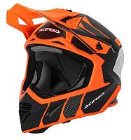  Шлем кроссовый Acerbis X-TRACK 22-06 Orange-Fluo/Black