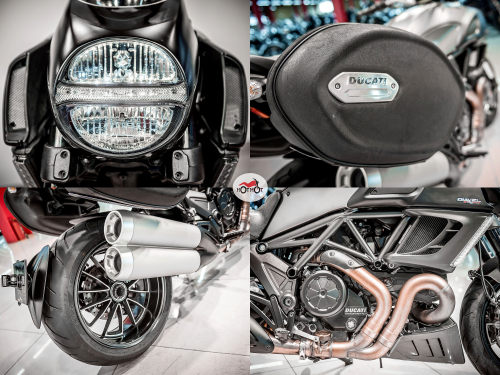 Мотоцикл DUCATI Diavel 2013, СЕРЫЙ фото 10