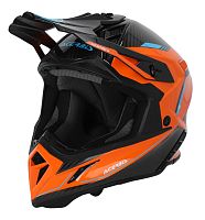 Шлем кроссовый Acerbis STEEL CARBON 22-06 Orange/Black