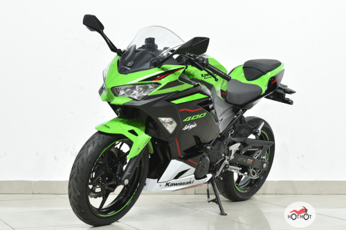 Мотоцикл KAWASAKI Ninja 400 2022, Зеленый фото 2