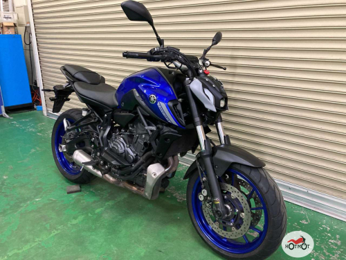 Мотоцикл YAMAHA MT-07 (FZ-07) 2021, Синий фото 3