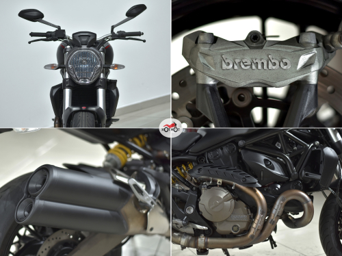 Мотоцикл DUCATI Monster 821 2014, Черный фото 10