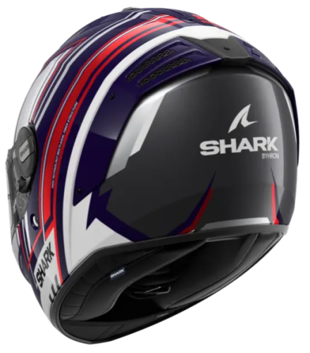 Шлем Shark SPARTAN RS BYRHON Blue/White/Chrome фото 2