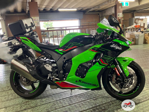 Мотоцикл KAWASAKI ZX-10 Ninja 2023, Зеленый фото 2