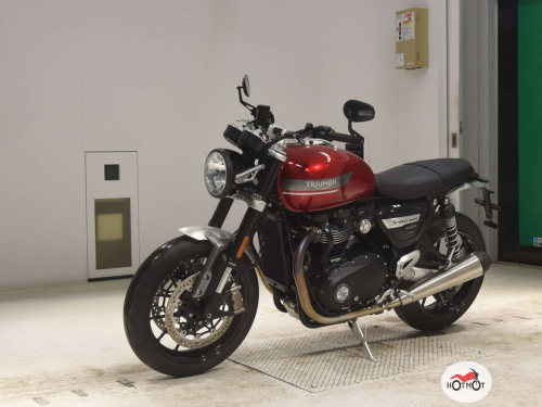 Мотоцикл TRIUMPH Speed Twin 2023, Красный фото 4