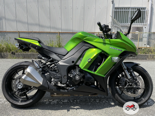Мотоцикл KAWASAKI Z 1000SX 2015, Зеленый фото 2