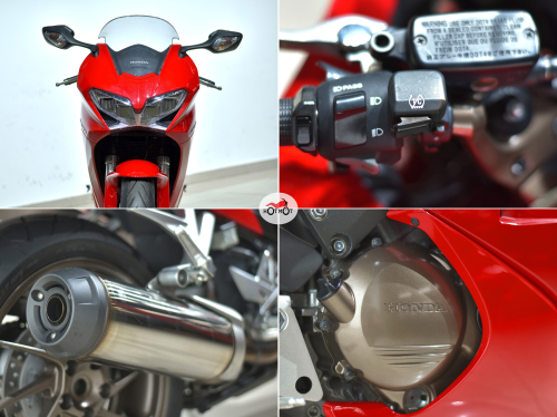 Мотоцикл HONDA VFR 800 2018, Красный фото 10