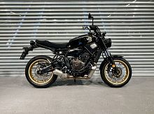 Мотоцикл Yamaha XSR700 2023, ЧЕРНЫЙ