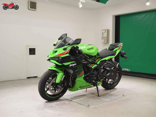 Мотоцикл Kawasaki ZX-6 Ninja 2024, ЗЕЛЕНЫЙ фото 4