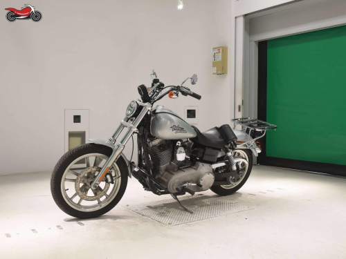 Мотоцикл Harley-Davidson Dyna Super Glide 2010, СЕРЕБРИСТЫЙ фото 4