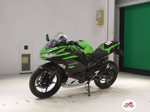 Мотоцикл KAWASAKI NINJA 400 2022, Зеленый фото 4