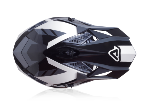 Шлем Acerbis X-TRACK White/Black Glossy фото 6