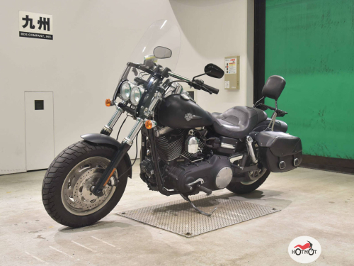 Мотоцикл HARLEY-DAVIDSON Fat Bob 2010, черный фото 4