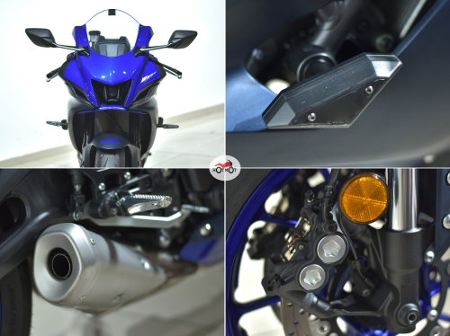 Мотоцикл YAMAHA YZF-R7 2022, Синий фото 10