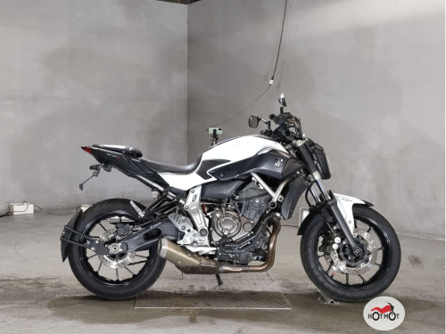 Мотоцикл YAMAHA MT-07 (FZ-07) 2015, Белый фото 2