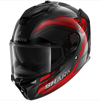 Шлем Shark SPARTAN GT PRO RITMO CARBON Black/Red/Chrome