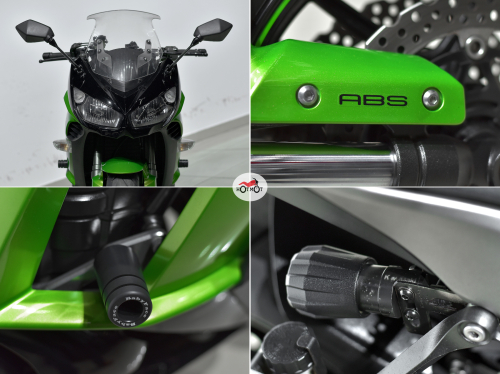 Мотоцикл KAWASAKI Z 1000SX 2011, Зеленый фото 10