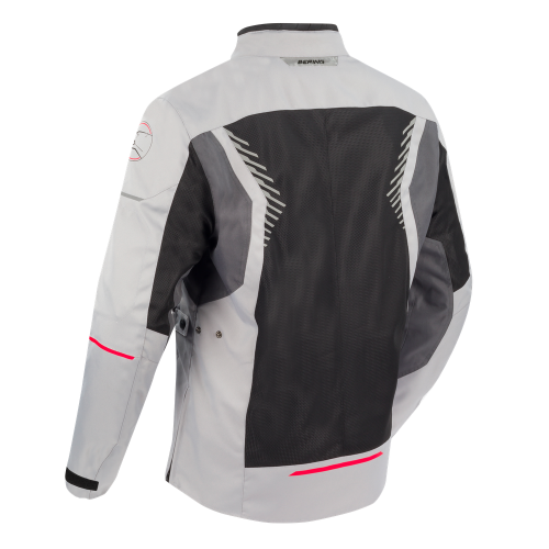 Куртка текстильная Bering BAKUNDU Grey/Black/Red фото 2