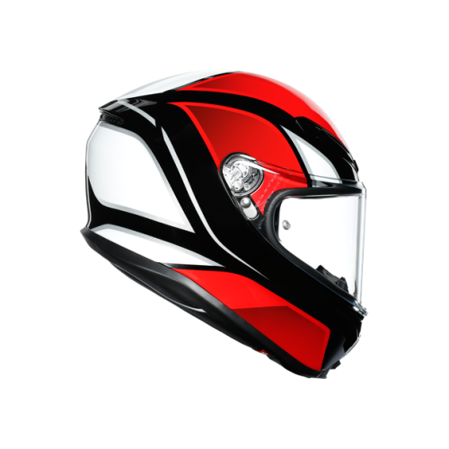 Шлем AGV K-6 MULTI Hyphen Black/Red/White фото 3