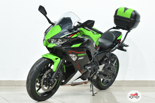 Мотоцикл KAWASAKI ER-6f (Ninja 650R) 2022, Зеленый фото 2
