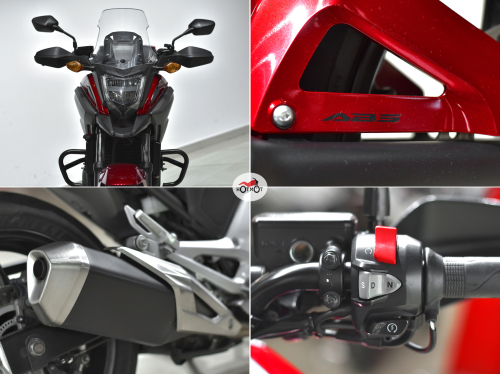 Мотоцикл HONDA NC 750X 2019, Красный фото 10