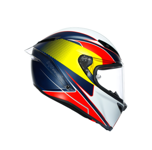 Шлем AGV CORSA R MULTI Supersport Blue/Red/Yellow фото 7