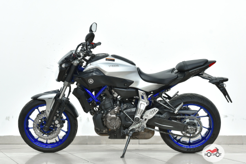 Мотоцикл YAMAHA MT-07 (FZ-07) 2015, серый фото 4