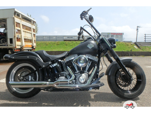 Мотоцикл HARLEY-DAVIDSON Softail Slim 2012, черный фото 2