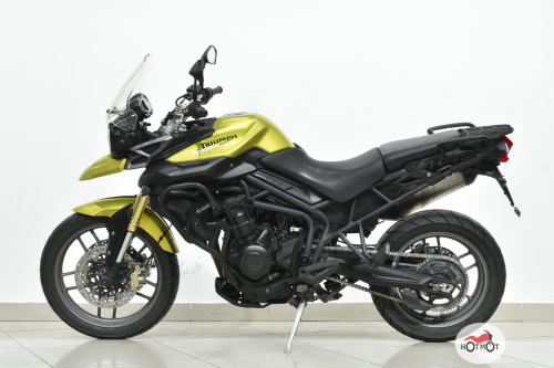 Мотоцикл TRIUMPH TIGER 800 2012, желтый фото 4