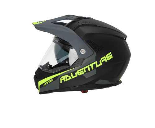Шлем Acerbis FLIP FS-606 22-06 Black/Grey фото 3