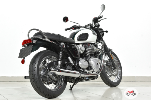 Мотоцикл TRIUMPH Bonneville T120 2018, БЕЛЫЙ фото 7