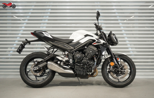 Мотоцикл Triumph Street Triple 2024, БЕЛЫЙ