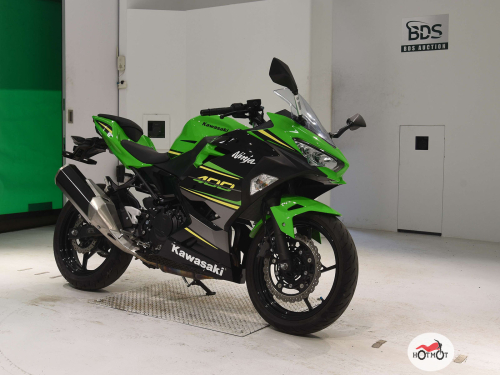 Мотоцикл KAWASAKI Ninja 400 2022, Зеленый фото 3