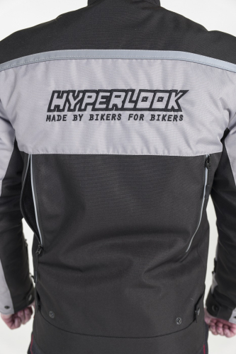 Куртка текстильная Hyperlook Stinger Черно-Серый фото 6