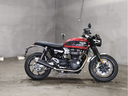 Мотоцикл TRIUMPH Speed Twin 2019, Красный фото 2