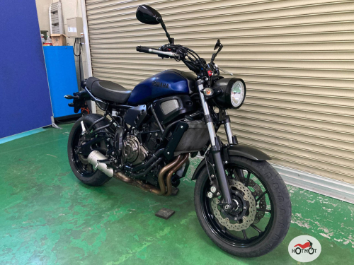 Мотоцикл YAMAHA XSR700 2020, Синий фото 3