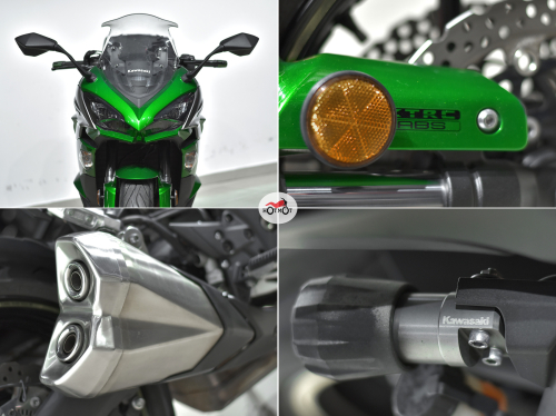 Мотоцикл KAWASAKI Z 1000SX 2019, Зеленый фото 10