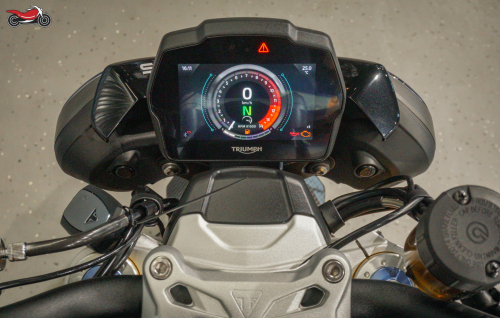 Мотоцикл Triumph Speed Triple 2022, ЧЕРНЫЙ фото 11