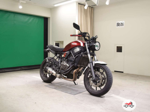 Мотоцикл YAMAHA XSR 700 2017, Красный фото 4