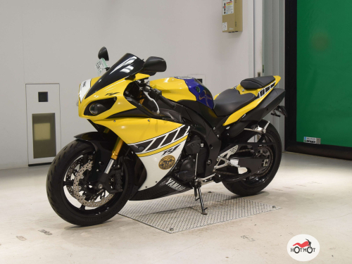 Мотоцикл YAMAHA YZF-R1 2011, желтый фото 4