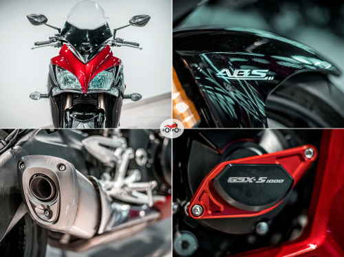 Мотоцикл SUZUKI GSX-S 1000 F 2015, Красный фото 10