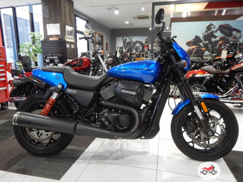 Мотоцикл HARLEY-DAVIDSON Street Rod 2018, Синий фото 2