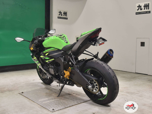 Мотоцикл KAWASAKI ZX-6 Ninja 2019, ЗЕЛЕНЫЙ фото 6