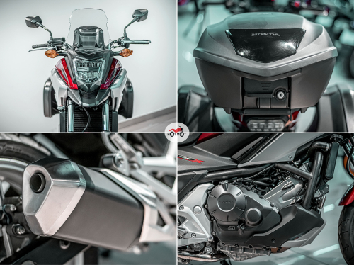 Мотоцикл HONDA NC 750X 2018, Красный фото 10
