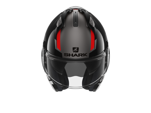 Шлем Shark EVO GT SEAN Antracite/Black/Red фото 3