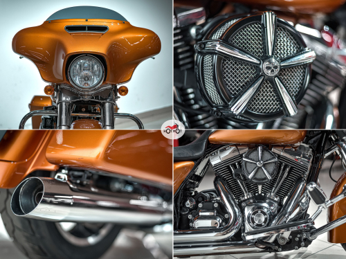 Мотоцикл HARLEY-DAVIDSON Street Glide 2015, Оранжевый фото 10