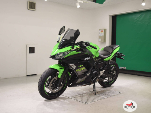 Мотоцикл KAWASAKI ER-6f (Ninja 650R) 2018, Зеленый фото 4