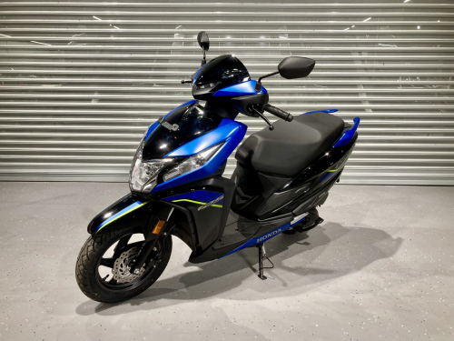 Скутер HONDA Dio 2024, БЕЛЫЙ, СИНИЙ фото 3