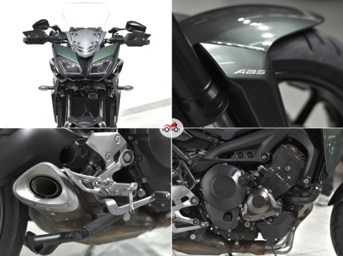 Мотоцикл YAMAHA MT-09 TRACER 2017, Зеленый фото 10