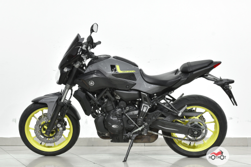 Мотоцикл YAMAHA MT-07 (FZ-07) 2017, серый фото 4